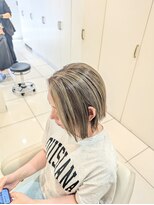 アッシュ 田無店(Ash)&nbsp;カット+白髪ぼかしハイライト