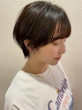 エルメ なんばマルイ(HELME) #ハンサムショート　#黒髪ショート