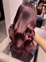 ステア ケース(stair case)&nbsp;韓国レッドブラウンカラーレイヤーカット