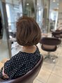 サロン ド ジュン アールグレイ高崎 パーマでフンワリボブ♪