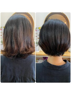 ノムラ理美容室 ショートボブ