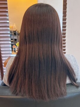 【106.カラー×髪質改善】縮毛矯正・白髪染め・ショートカット♪