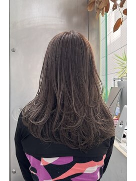 シェリ ヘアデザイン(CHERIE hair design) レイヤーカット×グラデーショングレージュ［ダブルカラー］