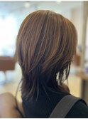 ウルフカット/小牧市/アンブレラカラー/レイヤースタイル