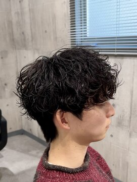ビカムメンズヘアー 栄店(become men's hair) シャドウパーマ/ルーズパーマ/韓国ヘア
