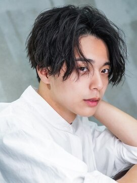 メンズヘアセンス 渋谷(MEN'S HAIR SENSE) 【SENSE渋谷】センターパート　スパイラルパーマ