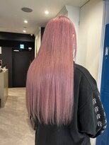 ミキサ フレア(MIXSA FLARE)&nbsp;ハイトーンピンク  ケアブリーチカラー/ブリーチ2回以上～
