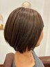 【癒しのひと時を♪】デザインカット＋髪質改善カラー＋アロマスパ￥14850