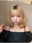 たっぷりミディアムレイヤー/北九州/小倉/海外風レイヤー