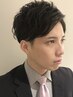 【忙しい毎日に/時短ケア】メンズカット＋クレンジングspa+眉カット ￥9370