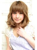 セミディ×ミントベージュ