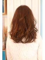 ウィーブス セタガヤ(weaves -SETAGAYA-)&nbsp;[weaves -SETAGAYA-]簡単スタイリングのルーズカールセミディ