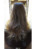 ロング　グラデーションカラー