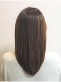 刈り上げセンターパートクラゲヘアーオリーブグレー20