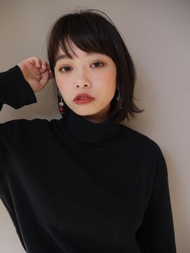 モリオ フロム ロンドン サッポロファクトリー店(morio FROM LONDON) 【morio札幌】2020年髪型 大人かわいい黒髪ボブ