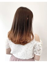 アライブ キチジョウジ(ALIVE Kichijoji)&nbsp;【ALIVE吉祥寺】オレンジカラー＊夏グラデーションカラー