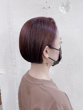 リッカ(RICCA) ピンクブラウンミニボブ☆