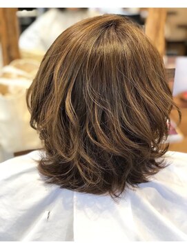 ヘアーレナータ 八王子(HAIR RENATA) 30代40代◎大人かわいいゆるふわウェーブ×シアーブラウン