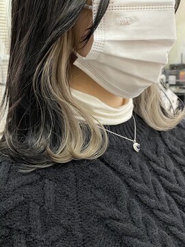 キラ 原宿(KILLA) インナーカラー/くびれヘア/デザインカラー/ツートンカラー/ボブ