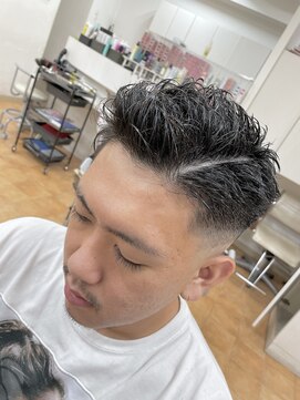 リンクヘアー メンズフェードカット