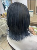 ハイライト×ネイビー