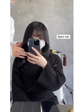 スリー(three) レイヤーカット