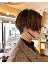 ア セカンド 清藤美容室第弐號(a sekand)&nbsp;ソフト刈り上げのハンサムショートスタイル