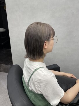 ファイブバイジエクト 堀江(FIVE by The Ect) ラベンダーグレージュ　グレージュカラー　ベージュカラー