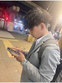 ツイストスパイラル ツイスト パーマ マッシュ 三ノ宮
