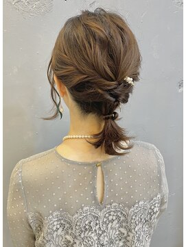 エフェ(effet) ボブの編みおろし