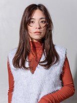 ラックスビー エルモ 三田店(LUXBE ELMO)&nbsp;ロングレイヤー 顔わまり 前髪