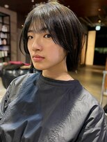 メイカ(MEIKA)&nbsp;【 切りっぱなしボブ × オリーブブラウン 】浅野美紀