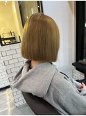 10代20代30代/ボブ/ハイトーン/ケアブリーチ(溝の口］