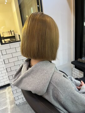 サロンドミルク 溝の口店(salon de MiLK) 10代20代30代/ボブ/ハイトーン/ケアブリーチ(溝の口］