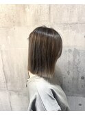 透明感ハイライト×外ハネミディアム「taku」