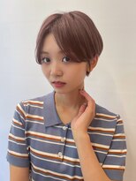 ミィ 浦和(mee)&nbsp;デザインカラールイヤーカット/ウェットヘア/オリーブべージュ