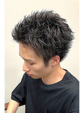 スナッグルサロン(SNUGGLE SALON) スパイキーショートピンパーマフェザーショートツイストパーマ