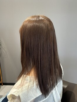 ブリーチ毛/ハイダメージ毛の方でも可◎カラーと同時施術可◎理想の髪色×髪質どちらも叶えます♪