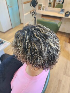 シャイン(SHINE) パーマ×メッシュ