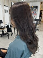 グランデュール 東静岡池田店(GRANDEUR)&nbsp;ダブルカラーミルクティーベージュカラーブルーブラックブリーチ