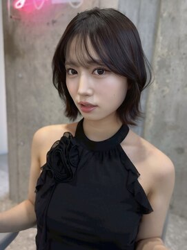 ルームバイシー 新宿(Loom. by Sea) イメチェン×美髪[外はねボブ/ボブ/グレージュ]