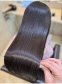 髪質改善＊ロングレイヤーグレーベージュ＊美髪【Zina板橋】