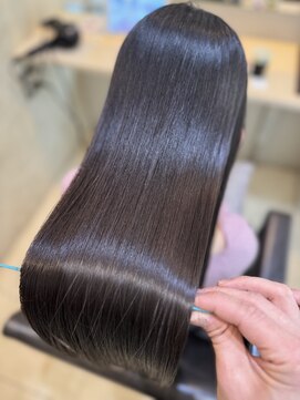 ジーナ 船橋(Zina) 髪質改善＊ロングレイヤーグレーベージュ＊美髪【Zina板橋】