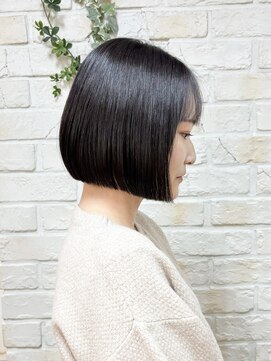ミックリンクバイリッシュ(mic link by Riche) 艶髪ストレートボブ