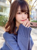 アフロートフクオカ(AFLOAT FUKUOKA)&nbsp;【福岡初出店☆AFLOAT 福岡】小顔前髪ありくびれレイヤーカット