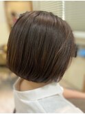 ショートボブ_ショートカット_ノンダメージカラー