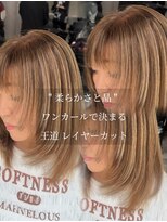 レディアル 大宮(REDEAL ope.)&nbsp;レイヤーカット/白髪ぼかし