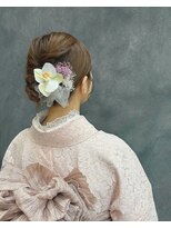 バサラ 大阪なんば店(VASARA)&nbsp;【なんば】ヘアセット×花飾りで華やか