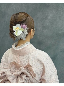 バサラ 大阪なんば店(VASARA) 【なんば】ヘアセット×花飾りで華やか