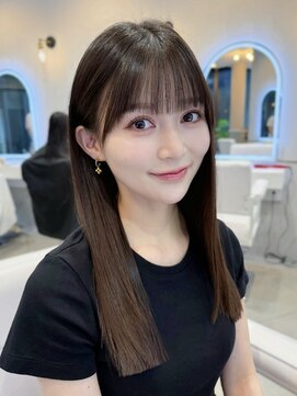 ティア 青山(Tia.) (韓国風/くびれヘア/縮毛矯正/前髪/韓国レイヤー/小顔)